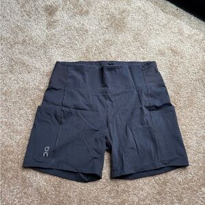 On Running Gray Athletic Shorts Lightweight Quick-Dry